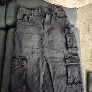 Wild Fable Women's Maxi Skirt - Dark Gray